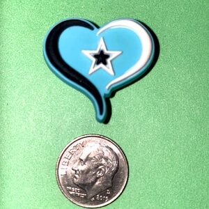 (10 for $15) Dallas Cowboys NFL 🏈 Football Crocs Shoe Charms